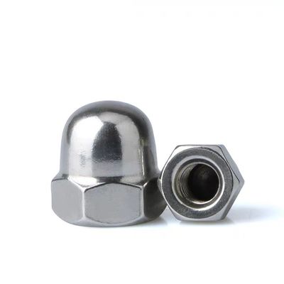 M6 Flange Dome Cap Nut Η ανώτατη περίοδος πληρωμής της βαριάς βιομηχανίας T/T για τα ατσάλινα καπάκια
