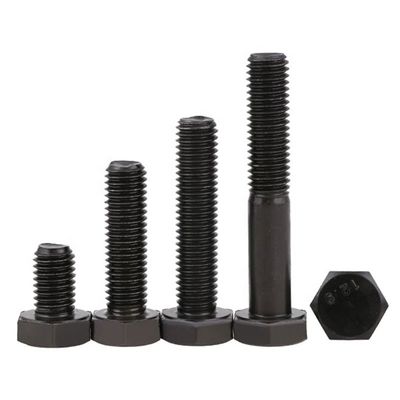 Μέγεθος 20mm-300mm H.D.G. Grade 8.8 DIN 933 DIN 931 High Tensile Black Oxide Hex Head Bolts
