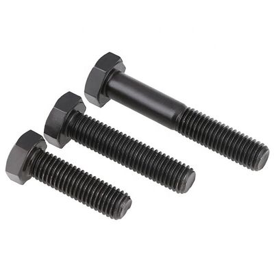 Μέγεθος 20mm-300mm H.D.G. Grade 8.8 DIN 933 DIN 931 High Tensile Black Oxide Hex Head Bolts