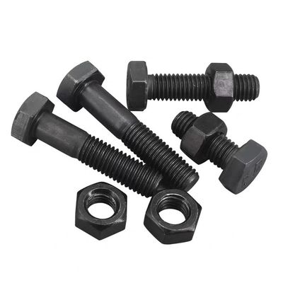 Μετρικές βίδες υψηλής αντοχής DIN 931/933 Hex βίδες και νάτσες ψευδάργυρο 4.8/6.8/8.8/10.9/12.9