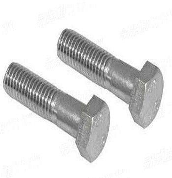 Υψηλής αντοχής HDG Hex Bolts και Nuts Set για βαριά κατασκευή μήκος 20mm-300m