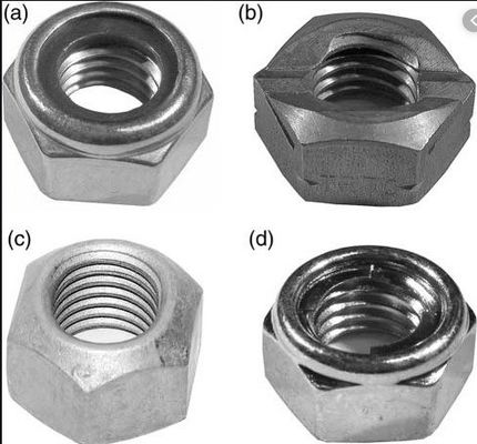 Μαύρο οξείδιο φινίρισμα όλα τα μέταλλα Insert Lock Nut Din6925 Αυτοκρατορικό σύστημα μέτρησης ίντσας