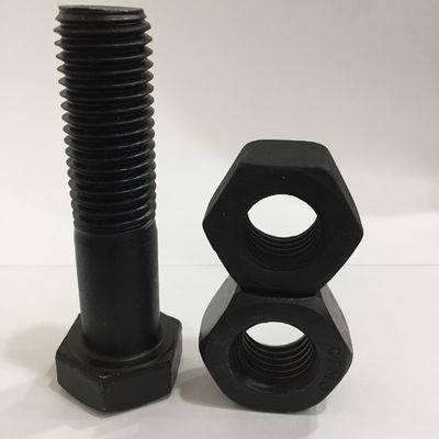 Κίτρινος ψευδάργυρος ANSI Hebei Fastener Grade 4.8/8.8/10.9 M6 M8 M10 M12 M16 DIN933 Hex Bolt