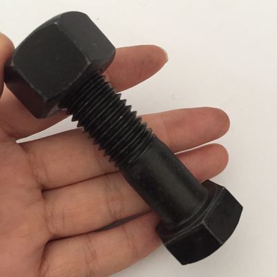 Κίτρινος ψευδάργυρος ANSI Hebei Fastener Grade 4.8/8.8/10.9 M6 M8 M10 M12 M16 DIN933 Hex Bolt