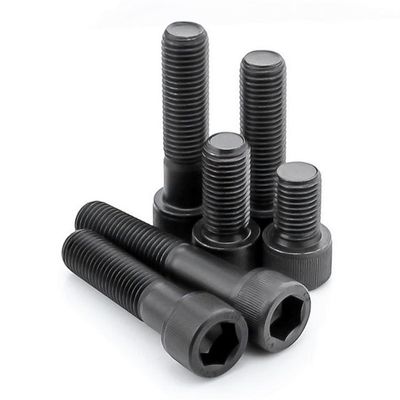 Χάλυβα άνθρακα 4.8 8.8 10.9 12.9 Κατηγορία Μαύρο DIN912 Hex Socket Bolt Allen Bolt