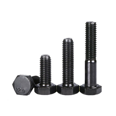 HDG Χάλυβα άνθρακα Hex Head Bolt 3/8 1/4 5/16 Κατασκευή Ansi Unc DIN 4.8 8.8 10.9 12.9