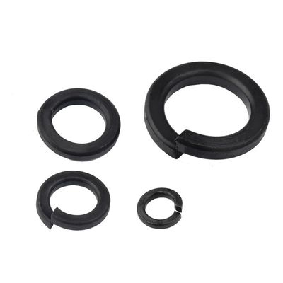 Αυτοκινητοβιομηχανία DIN Standard Strength Open Spring Washer με μαύρο επίχρισμα