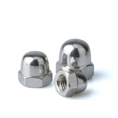 M6 Flange Dome Cap Nut Η ανώτατη περίοδος πληρωμής της βαριάς βιομηχανίας T/T για τα ατσάλινα καπάκια