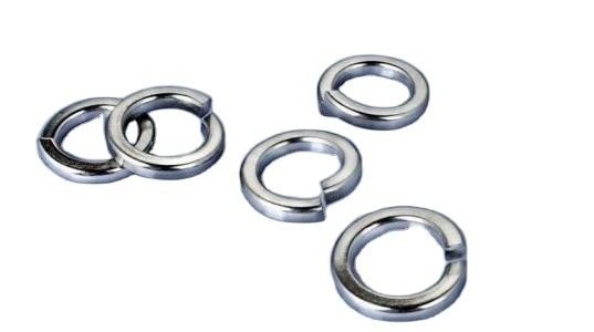 Αυτοκινητοβιομηχανία DIN Standard Strength Open Spring Washer με μαύρο επίχρισμα