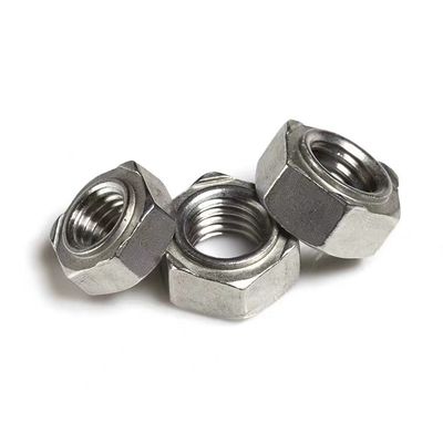 M3 M4 M6 M8 M10 DIN929 Weld Nut με πιστοποιητικό ISO9001 2008 σε ανοξείδωτο χάλυβα 304