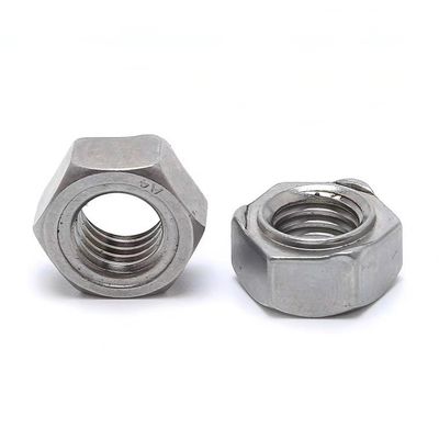 M3 M4 M6 M8 M10 DIN929 Weld Nut με πιστοποιητικό ISO9001 2008 σε ανοξείδωτο χάλυβα 304
