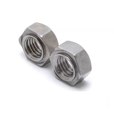 M3 M4 M6 M8 M10 DIN929 Weld Nut με πιστοποιητικό ISO9001 2008 σε ανοξείδωτο χάλυβα 304