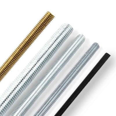 Κεραυνός Ατσάλι 304 316 A2 A4 Gr 4.8 8.8 Καθαρό Μαύρο Ζυγισμένο HDG DIN975 DIN976 Σιδηροειδή M4-M48