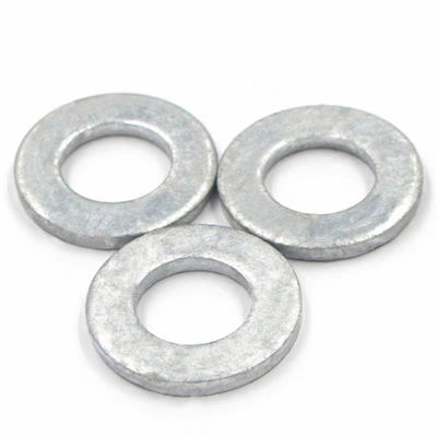 DIN Standard C-Grade Hot-Dip Galvanized Flat Washer για χάλυβα άνθρακα ISO9001 Εγκριθείσα