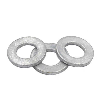 DIN Standard C-Grade Hot-Dip Galvanized Flat Washer για χάλυβα άνθρακα ISO9001 Εγκριθείσα