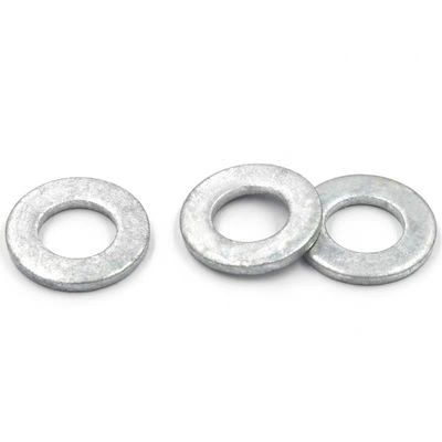DIN Standard C-Grade Hot-Dip Galvanized Flat Washer για χάλυβα άνθρακα ISO9001 Εγκριθείσα