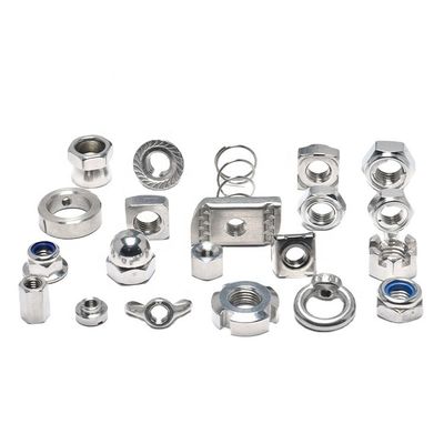Ζυγισμένο φινίρισμα ZINC M36 Hex Head Nut DIN934 για μέρη βιομηχανικών μηχανών