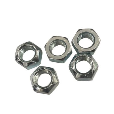 ISO9001 Πιστοποιημένο ZINC Finish Hexagon Point Lock Nuts DIN980V για ασφαλή στερέωση