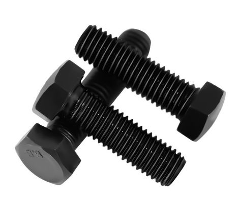 4.8 8.8 10.9 12.9 DIN933 931 Hex Bolt με φινίρισμα ZINC και πιστοποίηση ISO9001