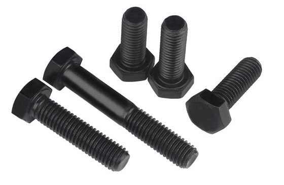 4.8 8.8 10.9 12.9 DIN933 931 Hex Bolt με φινίρισμα ZINC και πιστοποίηση ISO9001