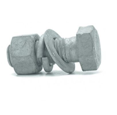 4.8 8.8 10.9 12.9 DIN933 931 Hex Bolt με φινίρισμα ZINC και πιστοποίηση ISO9001