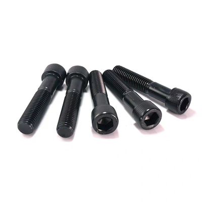 ASTM A574 Black Oxide Finish Hexagon Socket Head Cap Screws DIN912 στο βιομηχανικό πρότυπο