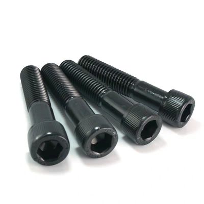 ASTM A574 Black Oxide Finish Hexagon Socket Head Cap Screws DIN912 στο βιομηχανικό πρότυπο