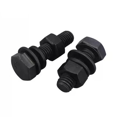 ΜΜ10-MM500 Σκληροειδής φινίρισμα έξι-κεντρικά μπουλόνια, νάτσες και πλυντήρια από την Handan DIN933 DIN931