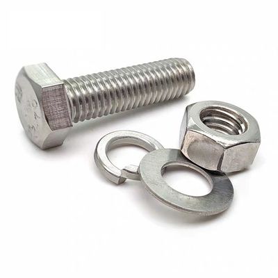 ΜΜ10-MM500 Σκληροειδής φινίρισμα έξι-κεντρικά μπουλόνια, νάτσες και πλυντήρια από την Handan DIN933 DIN931