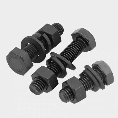 ΜΜ10-MM500 Σκληροειδής φινίρισμα έξι-κεντρικά μπουλόνια, νάτσες και πλυντήρια από την Handan DIN933 DIN931
