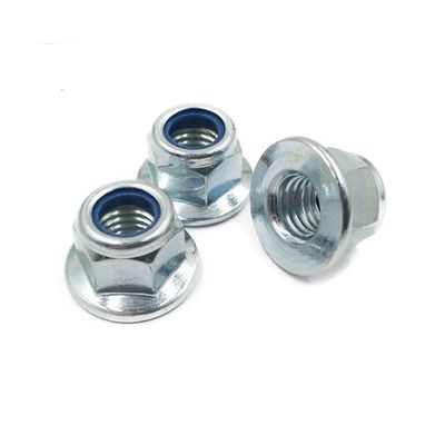 M2-M100 Hex Flange Nylock Nut άμεση προμήθεια Καλύτερα με Zn HDG μαύρο απλό φινίρισμα