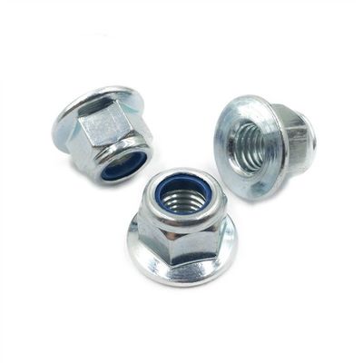M2-M100 Hex Flange Nylock Nut άμεση προμήθεια Καλύτερα με Zn HDG μαύρο απλό φινίρισμα