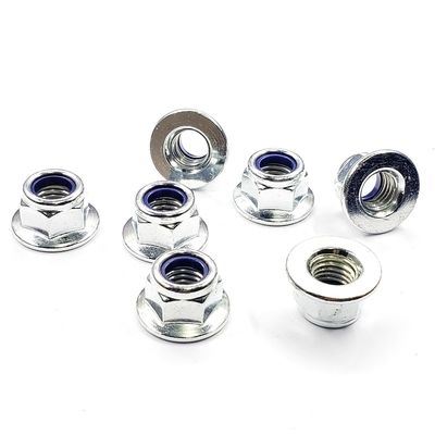 M2-M100 Hex Flange Nylock Nut άμεση προμήθεια Καλύτερα με Zn HDG μαύρο απλό φινίρισμα