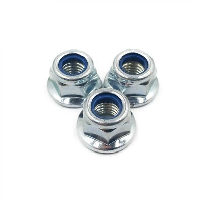 M2-M100 Hex Flange Nylock Nut άμεση προμήθεια Καλύτερα με Zn HDG μαύρο απλό φινίρισμα