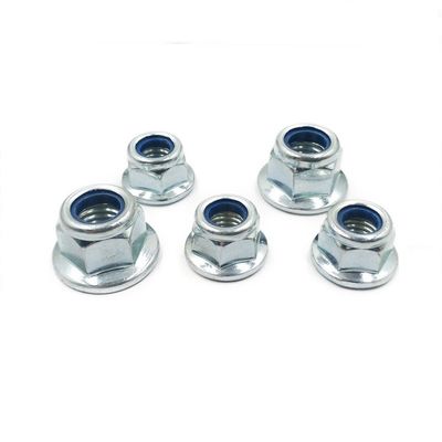 M2-M100 Hex Flange Nylock Nut άμεση προμήθεια Καλύτερα με Zn HDG μαύρο απλό φινίρισμα