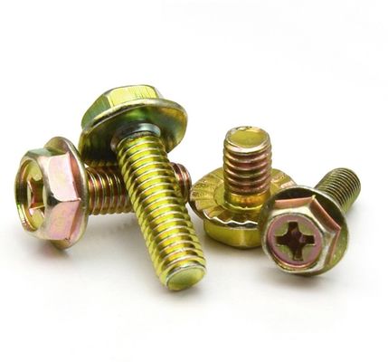 Άμεση προμήθεια DIN6921 Hex Flange Bolts με πρότυπο DIN και πιστοποιητικό ISO9001