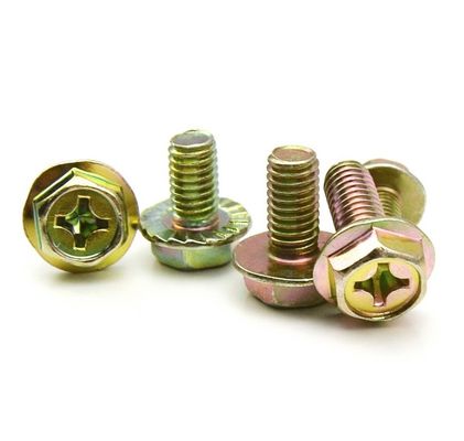 Άμεση προμήθεια DIN6921 Hex Flange Bolts με πρότυπο DIN και πιστοποιητικό ISO9001