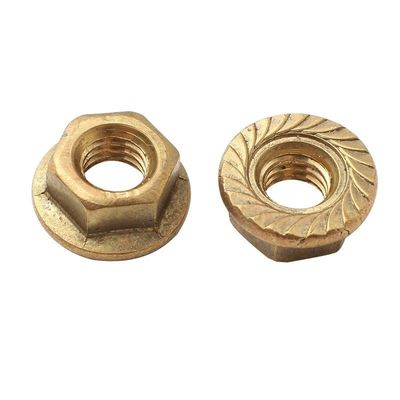 Μετρική DIN 6923 Hex Flange Nut με βρόχο από ανοξείδωτο χάλυβα για άμεση τροφοδοσία
