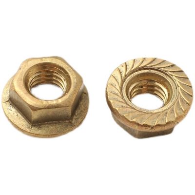 Μετρική DIN 6923 Hex Flange Nut με βρόχο από ανοξείδωτο χάλυβα για άμεση τροφοδοσία