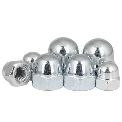 Άμεση προμήθεια DIN1587 Hex Dome Cap Nuts σε νικέλιο γαλβανισμένο λευκό μπλε ψευδάργυρο