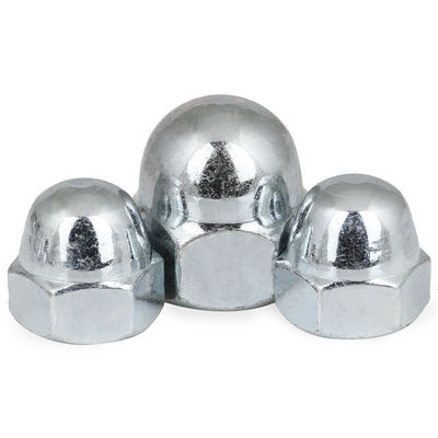 Άμεση προμήθεια DIN1587 Hex Dome Cap Nuts σε νικέλιο γαλβανισμένο λευκό μπλε ψευδάργυρο