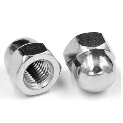 Άμεση προμήθεια DIN1587 Hex Dome Cap Nuts σε νικέλιο γαλβανισμένο λευκό μπλε ψευδάργυρο