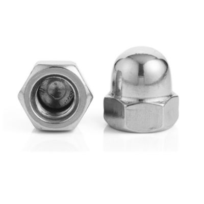 Άμεση προμήθεια DIN1587 Hex Dome Cap Nuts σε νικέλιο γαλβανισμένο λευκό μπλε ψευδάργυρο