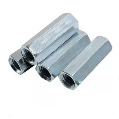 DIN Standard Plain Zinc Galvanized Hexagon Long Nut M5-120 για τη σύνδεση συσσωρευτών