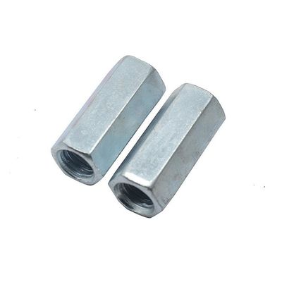 DIN Standard Plain Zinc Galvanized Hexagon Long Nut M5-120 για τη σύνδεση συσσωρευτών