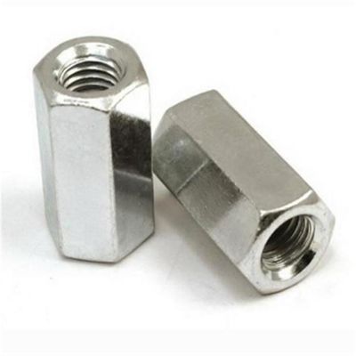 DIN Standard Plain Zinc Galvanized Hexagon Long Nut M5-120 για τη σύνδεση συσσωρευτών