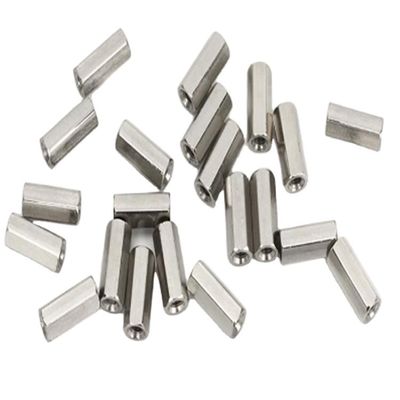 DIN Standard Plain Zinc Galvanized Hexagon Long Nut M5-120 για τη σύνδεση συσσωρευτών