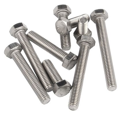 Κατασκευή κτιρίων Πλήρης έλξης χάλυβα Hex Bolt 10mm-500mm μήκος για το κτίριο