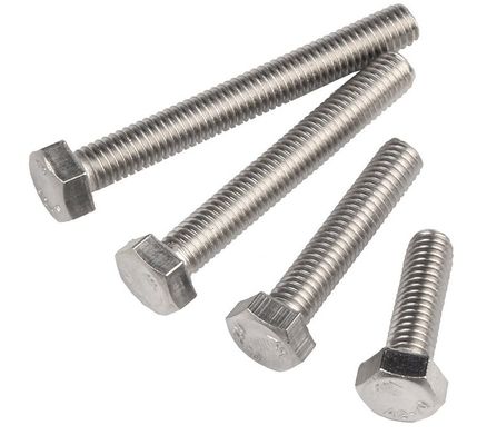 Κατασκευή κτιρίων Πλήρης έλξης χάλυβα Hex Bolt 10mm-500mm μήκος για το κτίριο