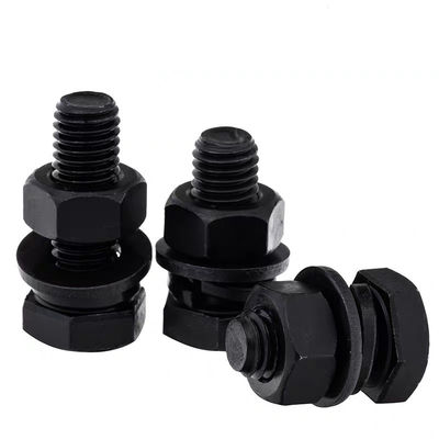 Zn HDG DIN933 931 Εξαγωνική βίδα και νάτσος M2-M100 με εξαιρετική αντοχή στη διάβρωση